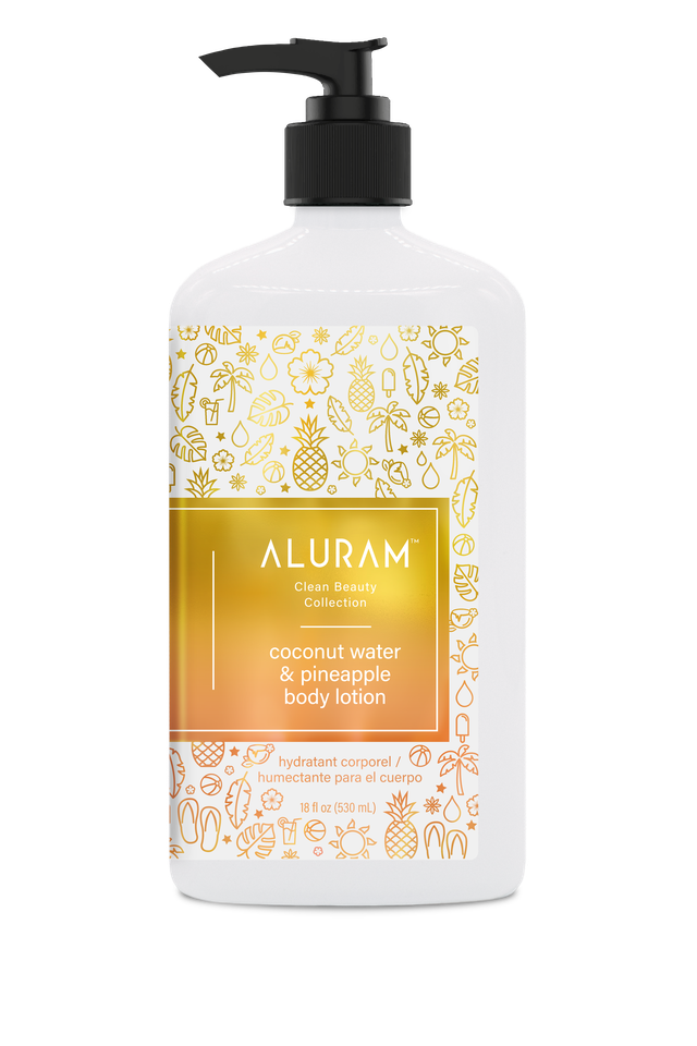 Aluram Coconut Water & Pineapple Lotion 18 oz.