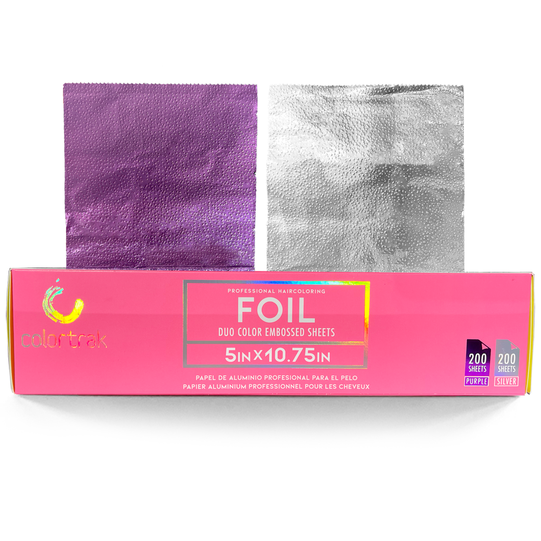 Colortrak 400 Ct. Duo Pop-Up Foil Purple and Silver