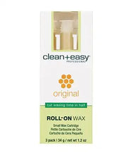 Load image into Gallery viewer, Clean &amp; Easy Original Roll On Wax 3 Pk
