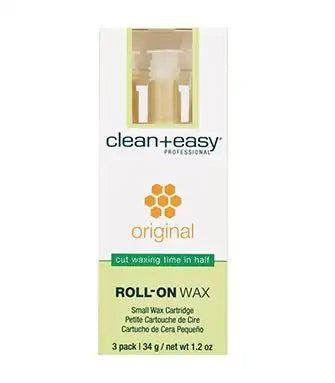 Clean & Easy Original Roll On Wax 3 Pk