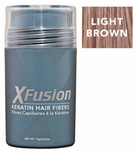 Load image into Gallery viewer, XFusion Keratin Hair Fibers Light Brown
