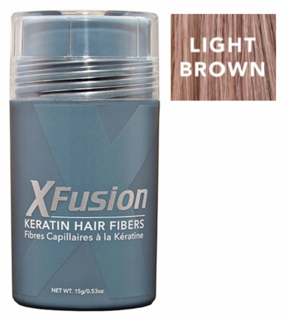 XFusion Keratin Hair Fibers Light Brown