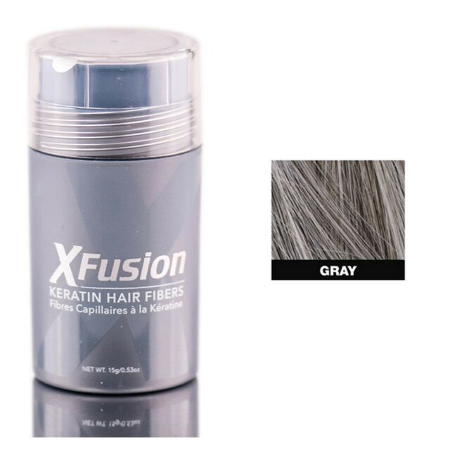 XFusion Keratin Hair Fibers 12 gr. Gray