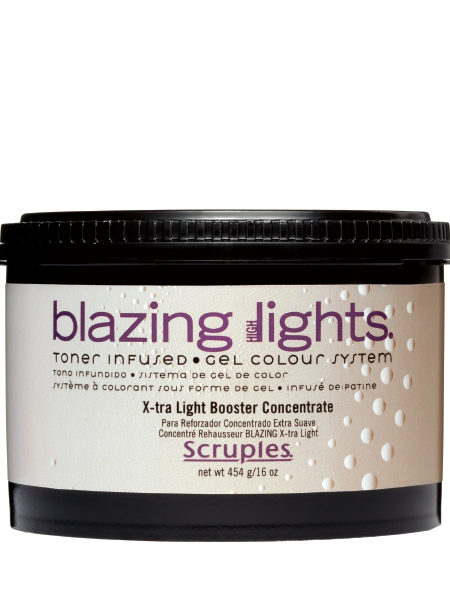 Scruples BLAZING HIGHLIGHTS Toner Infused Gel Color X-tra Light Booster Concentrate