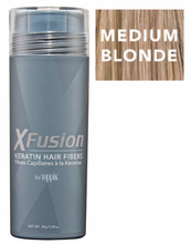 Load image into Gallery viewer, XFusion Keratin Hair Fibers Medium Blonde