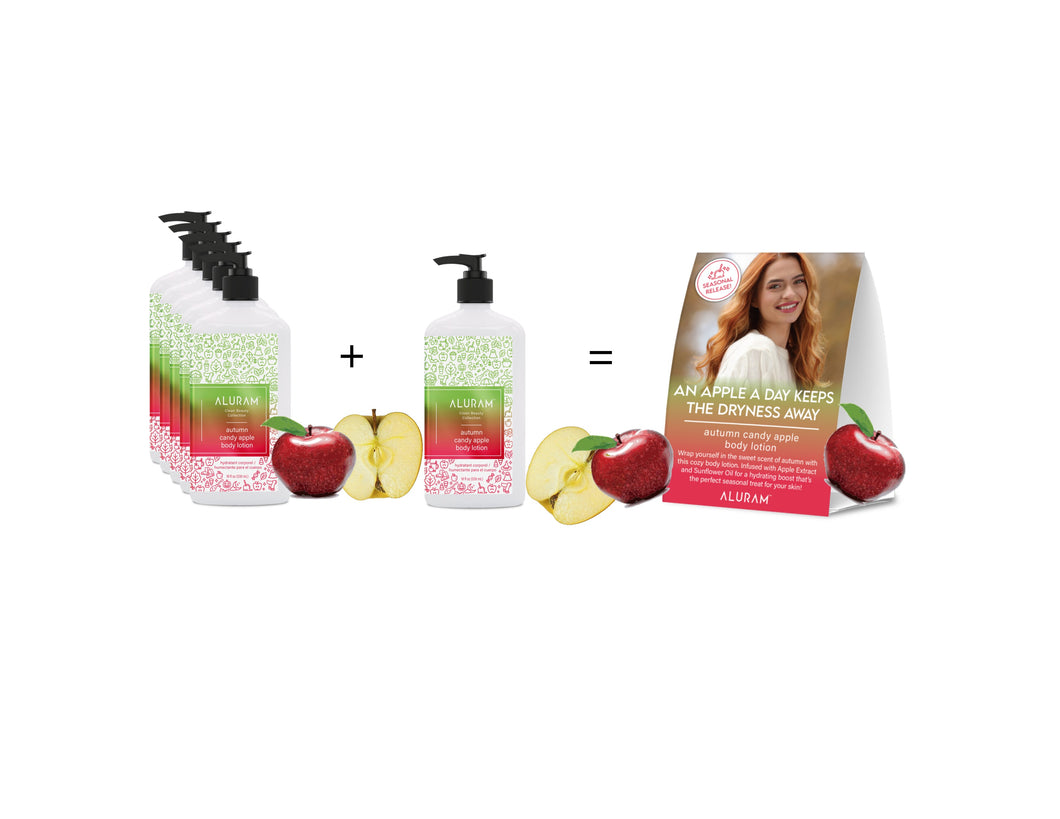 Aluram Autumn Candy Apple Body Lotion 5 + 1 FREE!