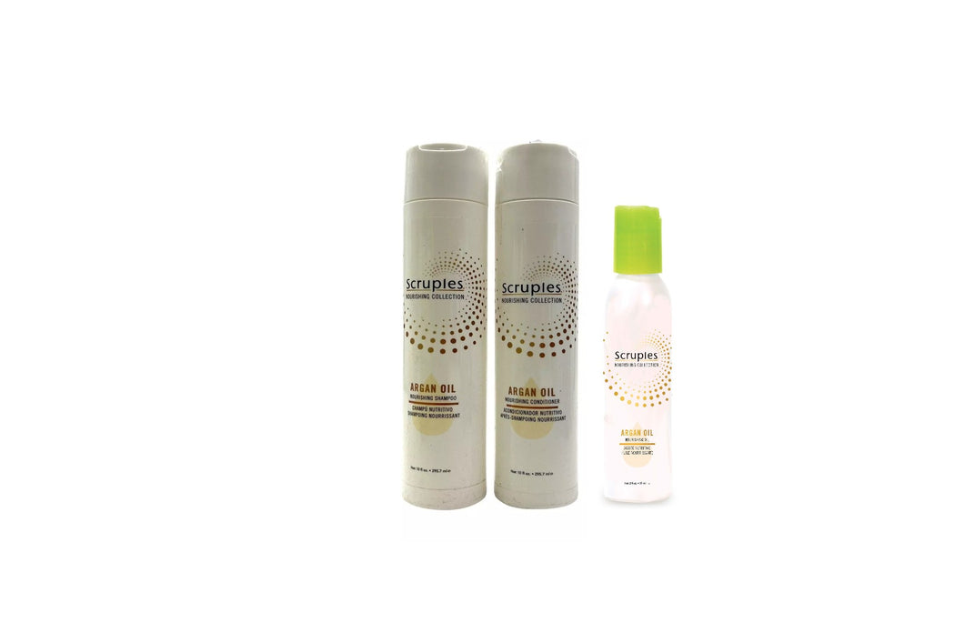 Scruples Argan Oil Nourishing Trio
