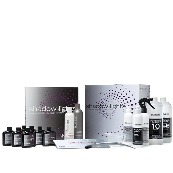 Scruples Shadow Lowlights Gel Color System Salon Into Kit