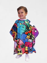 Load image into Gallery viewer, Betty Dain Kiddie Styling Cape Little Friends..
