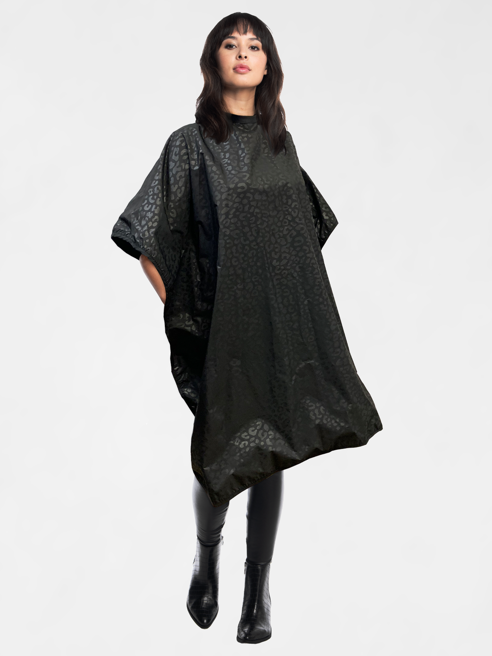 BETTY DAIN BLACK JAGUAR BLEACH PROOF CAPE