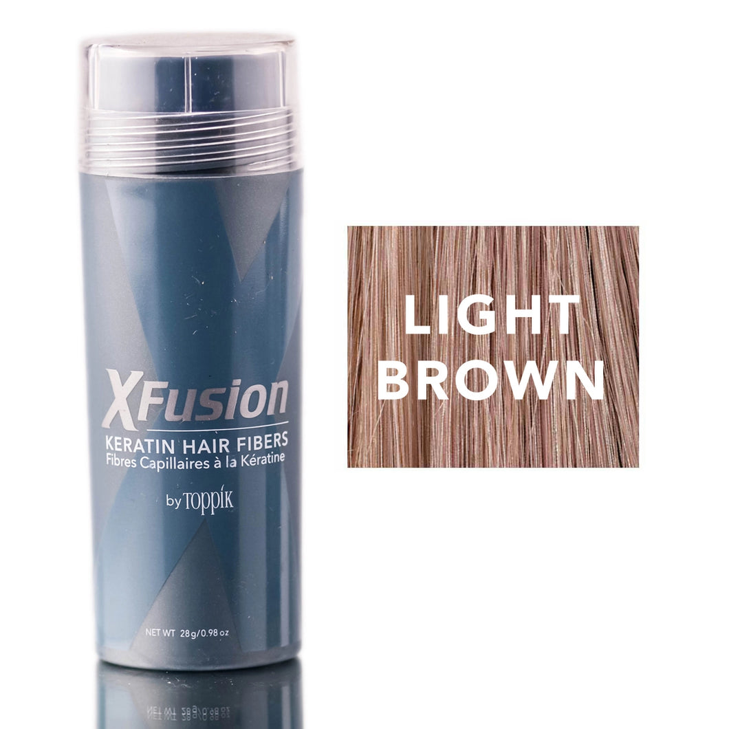 XFusion Keratin Hair Fibers Light Brown