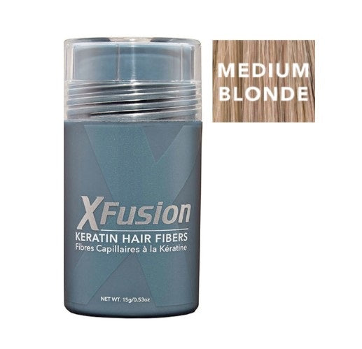 XFusion Keratin Hair Fibers Medium Blonde